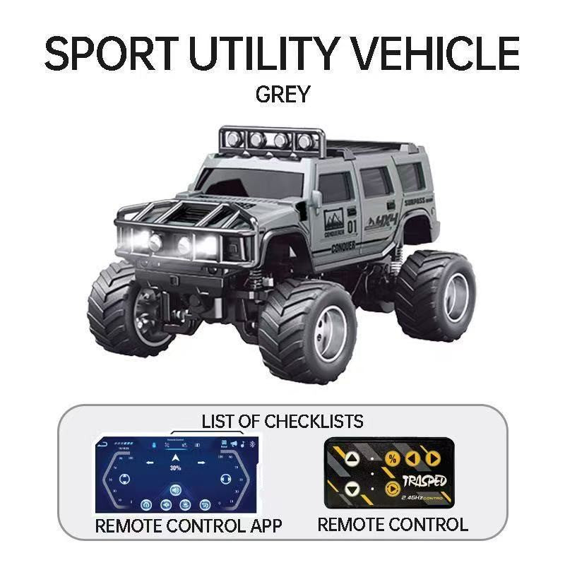 Hummer TRASPED - 1:64 Mini RC Car