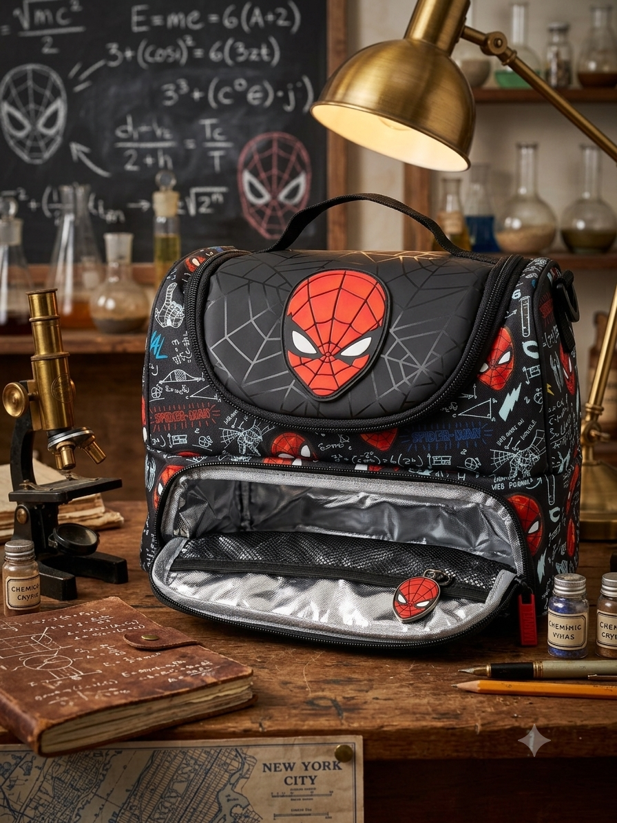 Spider-Man x Smiggle -  Double Decker Lunchbag