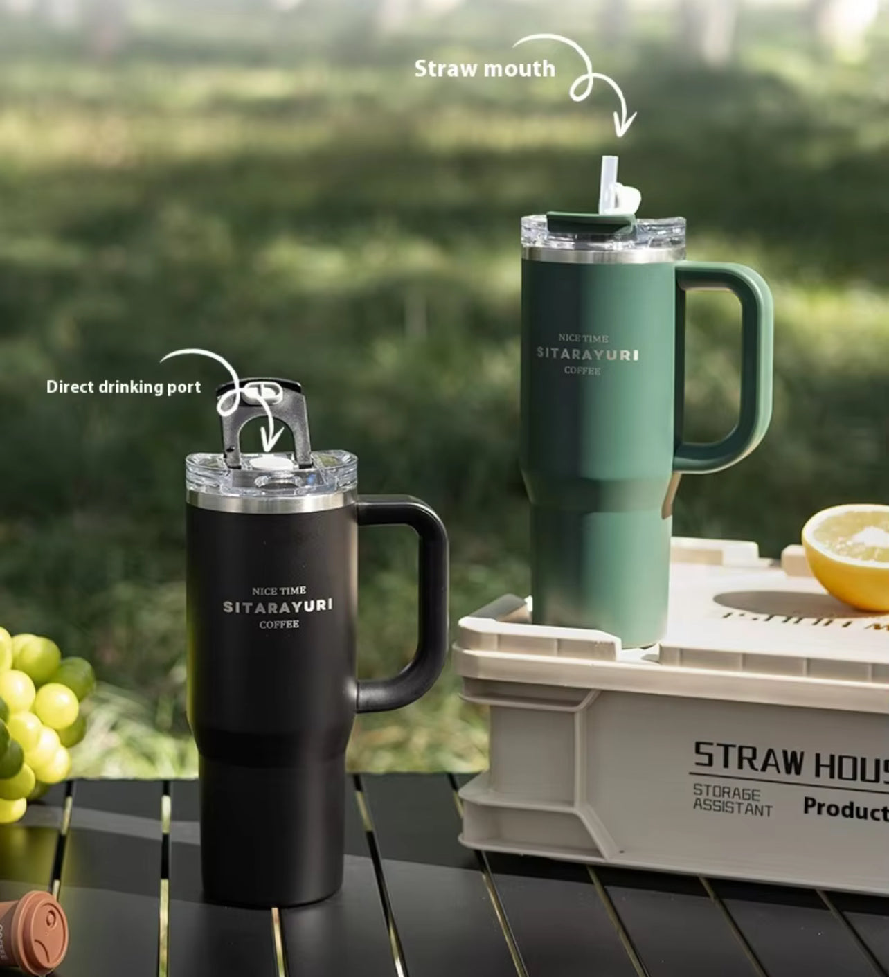 Sitarayuri Quencher Tumbler - Premium - Spill Free | 900ml