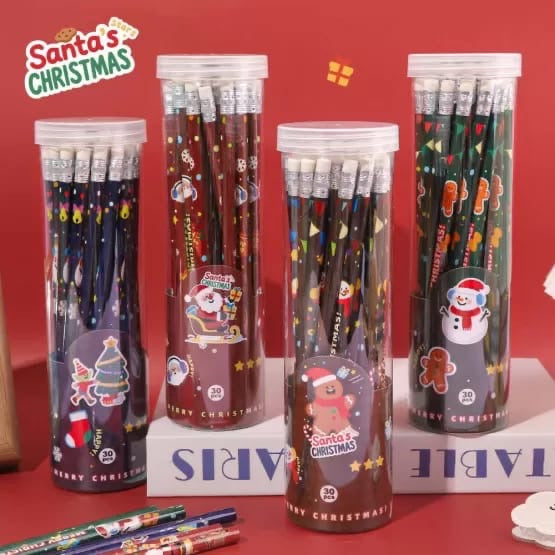 Christmas - Cute Pencils | Big Case