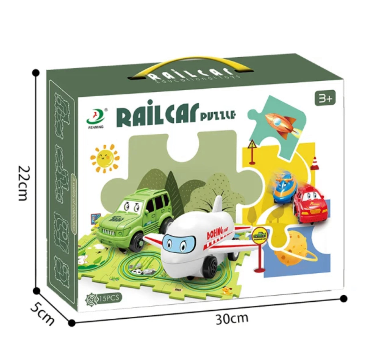 Rail Car Puzzle - Electric