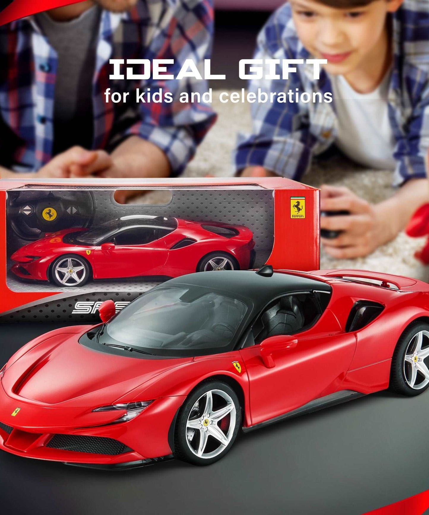 Rastar R/C - Ferrari SF-90 Stradale | Scale - 1:14