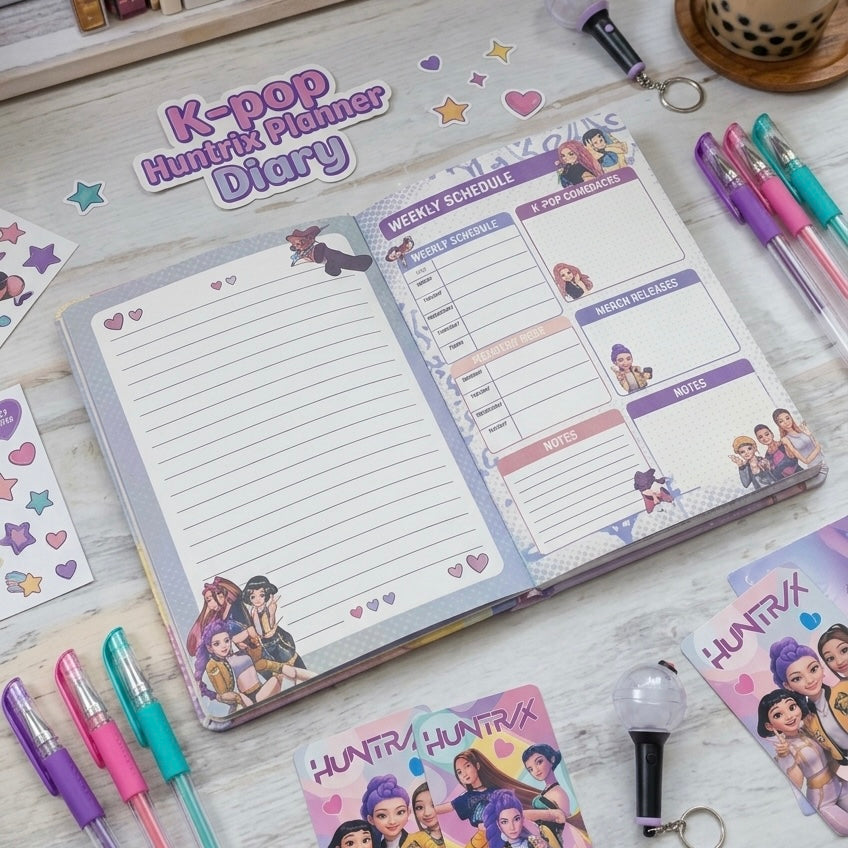 K-Pop Huntrix - Daily Planner Diary