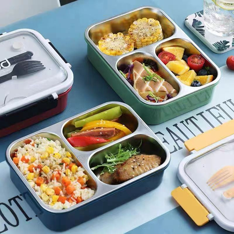 3 Partition Bento Lunchbox