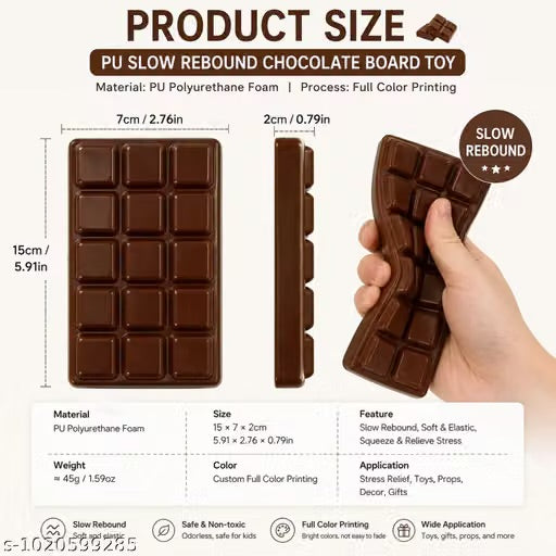 Chocolate Bar - Squishy Toy | 1pcs