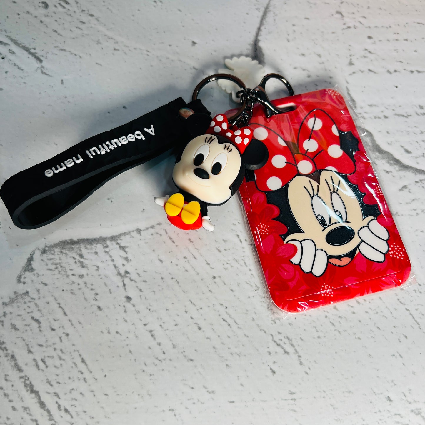 2-in-1 ID Holder and Keychain | 3D | Premium Quality