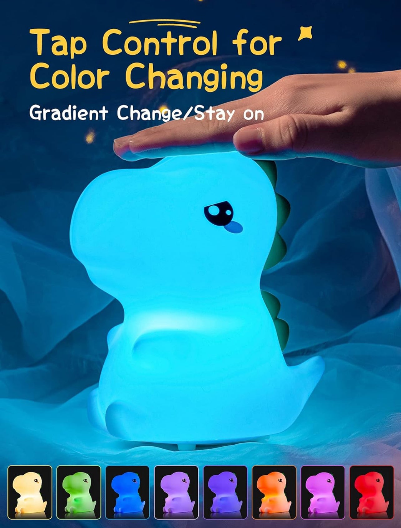 Super Cute Silicone Night Lamps