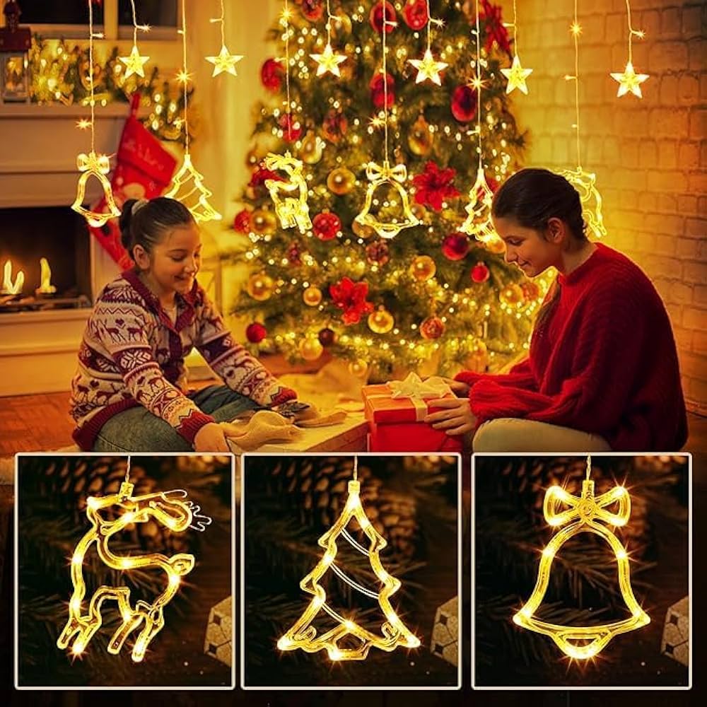 Christmas - 10pcs Star String Lights