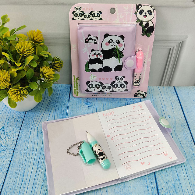 Cute Mini Pocket Diary with Small Pen