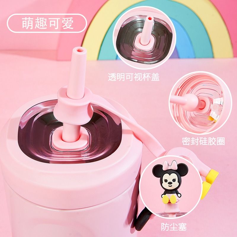 Minnie-Elsa Steel Tumbler - 500ml