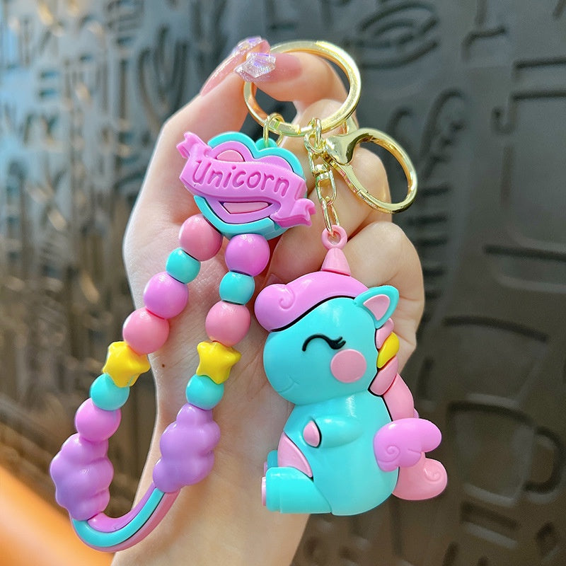 Unicorn Silicone Keychain | Big | Heavy Quality