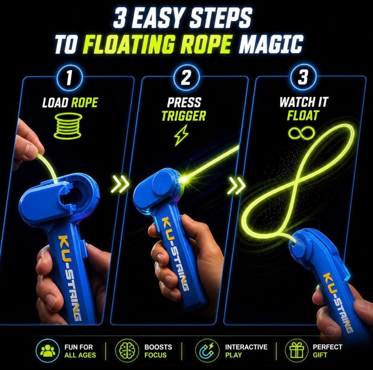 KU Strings - Revolutionary Rope Thruster