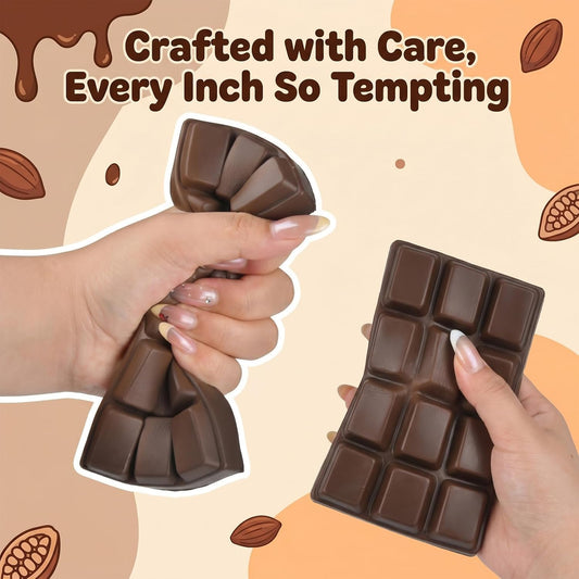 Chocolate Squishy Toy - 1pcs