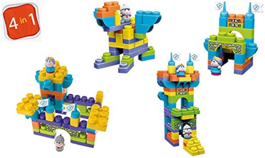 Chicco Toy Building Blocks Set Castle - 70 Pieces