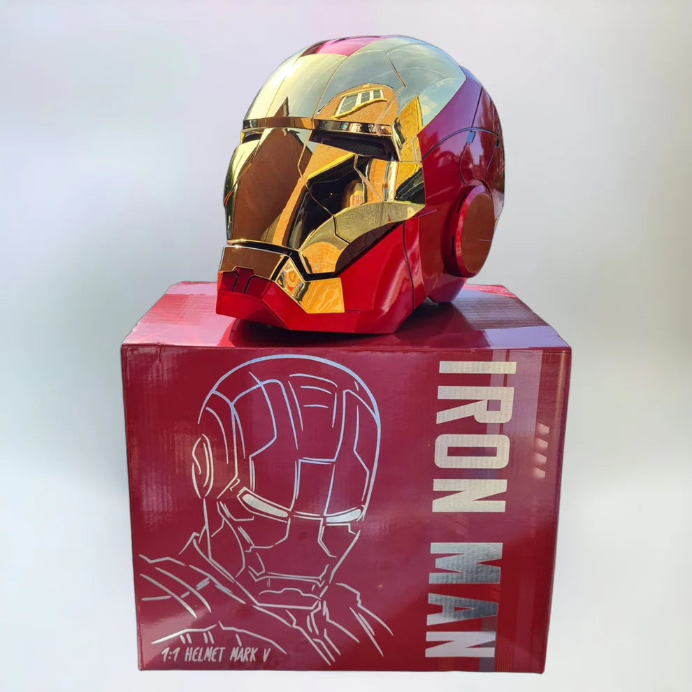 Ironman MK5 - 1:1 Wearable Helmet with Voice/Remote/Touch Controls