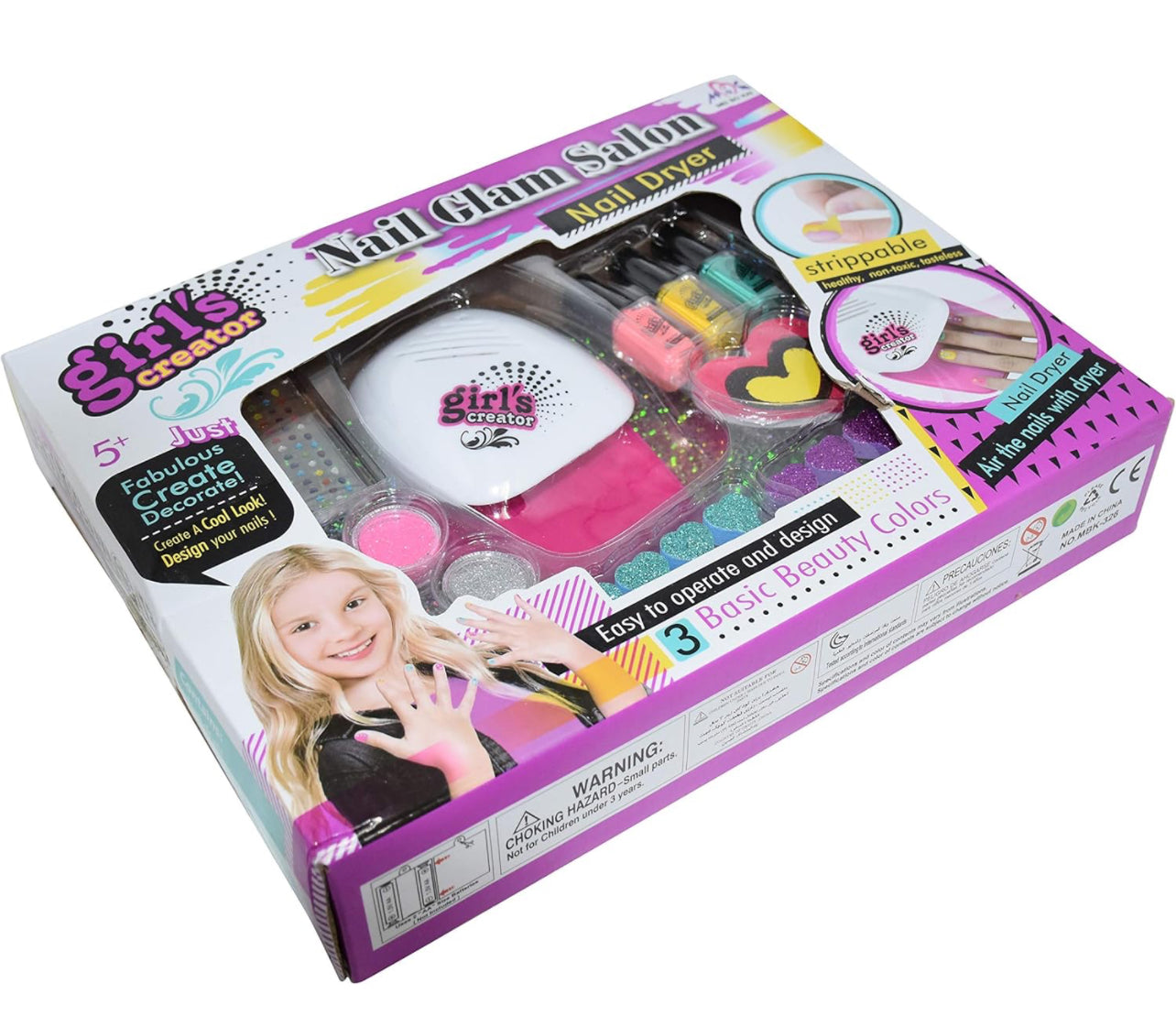 Nail Glam Salon - Real Salon Style Nail Dryer