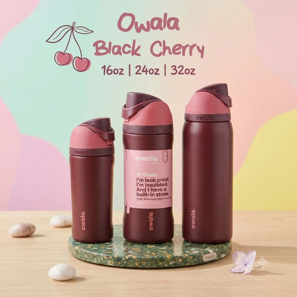 Owala Color Drop - Black Cherry
