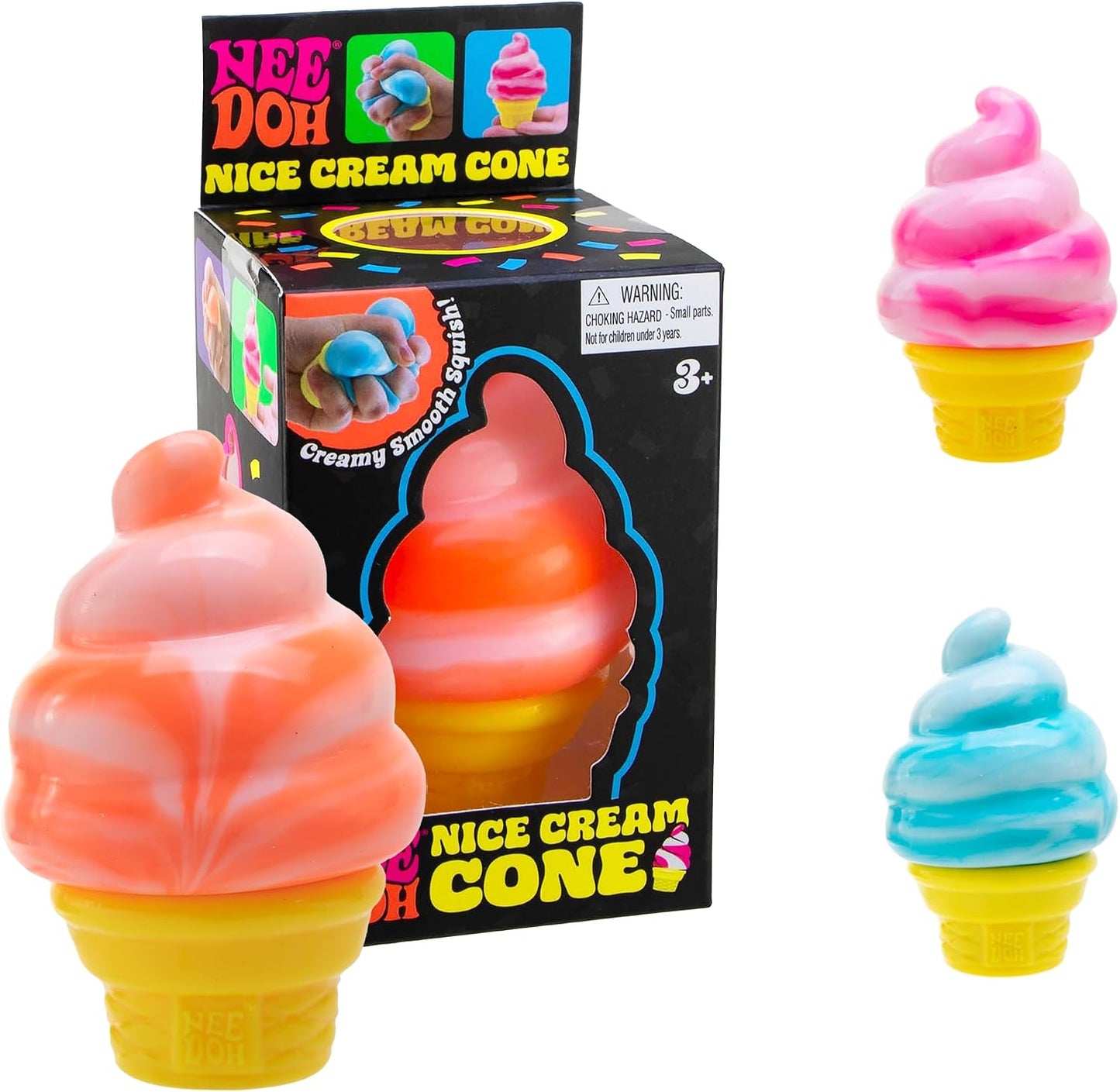 Nee Doh Nice Cream Cone - 1pc