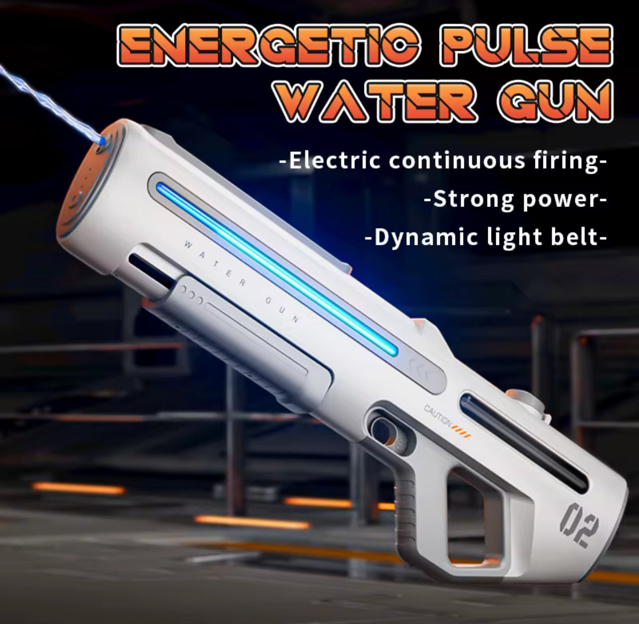 HydroBlaze 62cm - 820CC High Power Automatic Water Gun