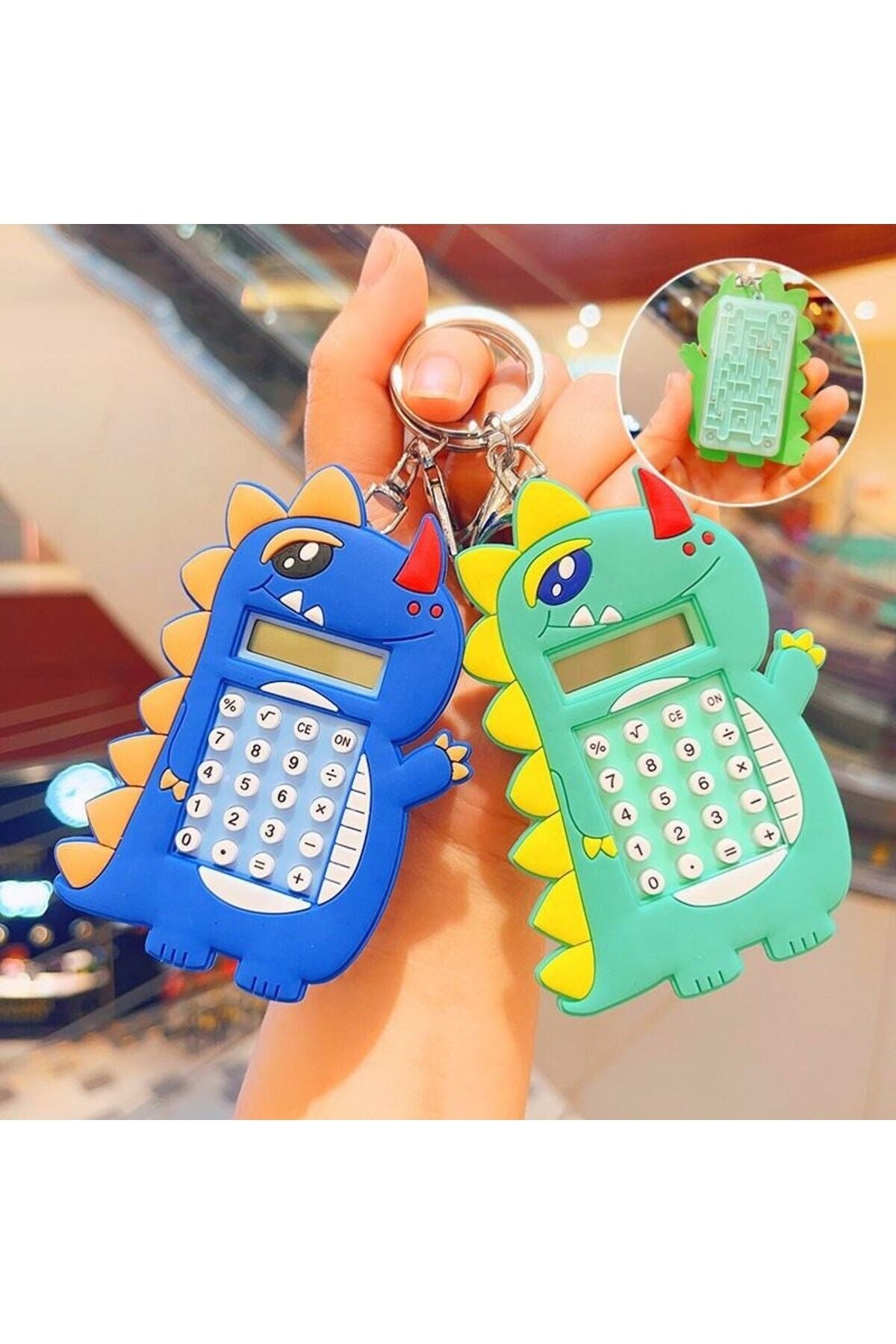 Lovely Keychain with Calculator and Game