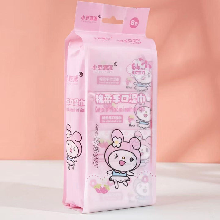 Cute n Handy Wet Wipes - 8x8 box