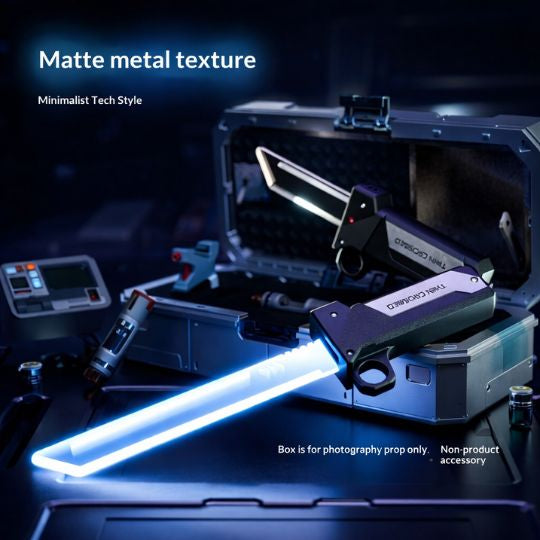 Mini Lightsaber - Telescopic Light Up Sword for Kids