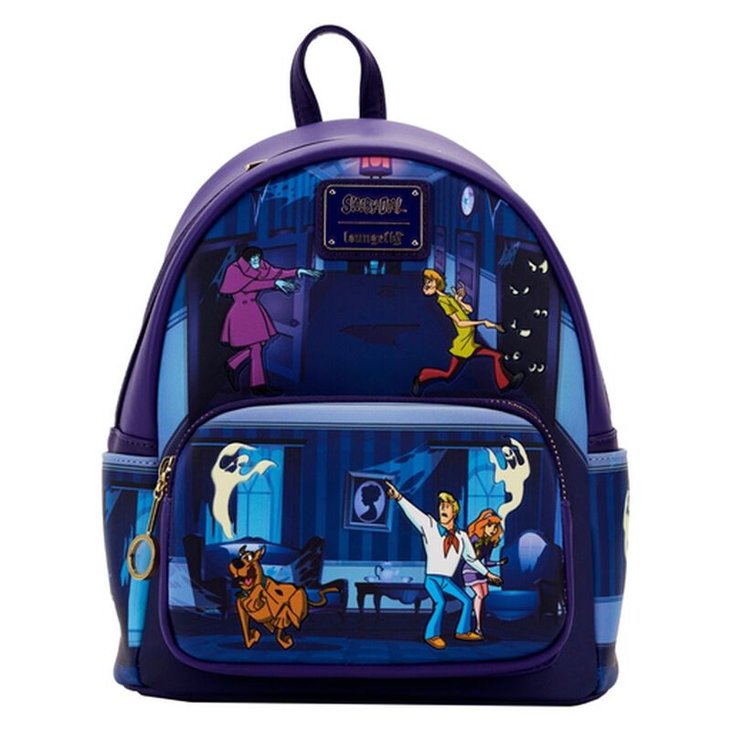 Loungefly - Scooby-Doo! Ghost Chase Glow in the Dark Mini Backpack