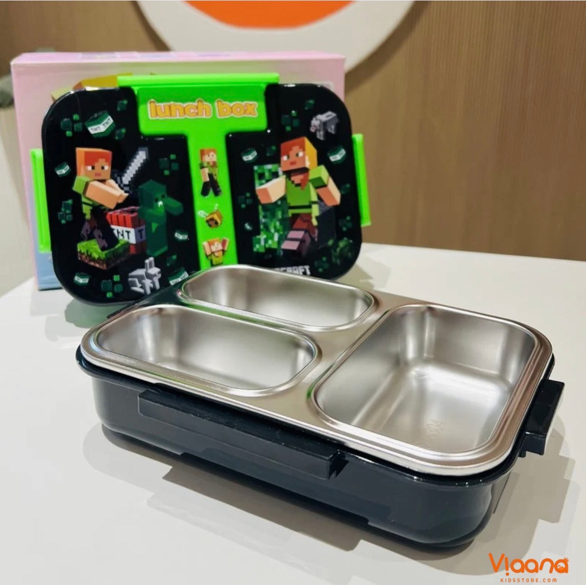 Mini Meal - 3 Grid Spill Free 600ml Lunchbox