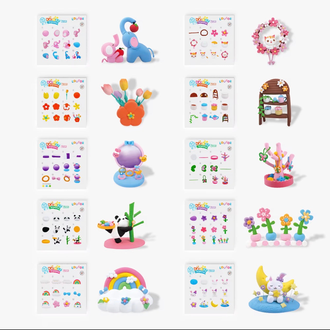 Air Dry Clay - Dreamtoon |1pcs