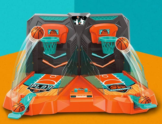 Handheld Tabletop 2-Player Basketball Shooting Goal Target Game