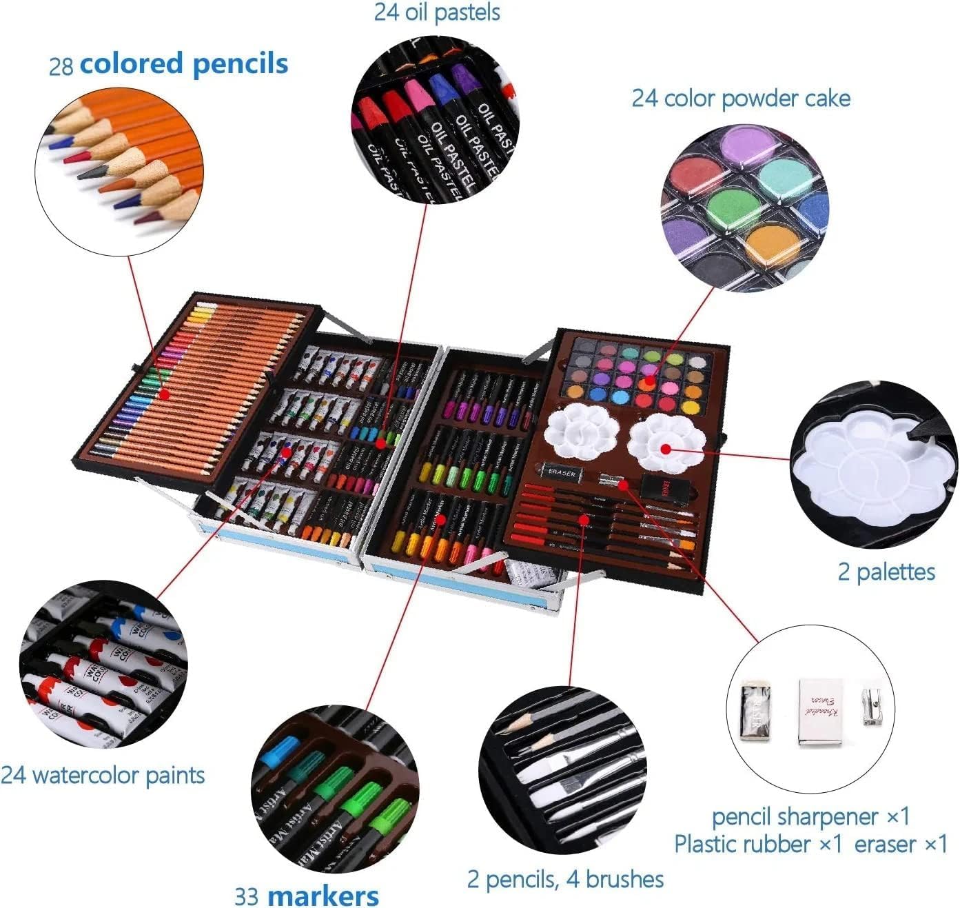 Minecraft - 145pcs Colouring Trunk