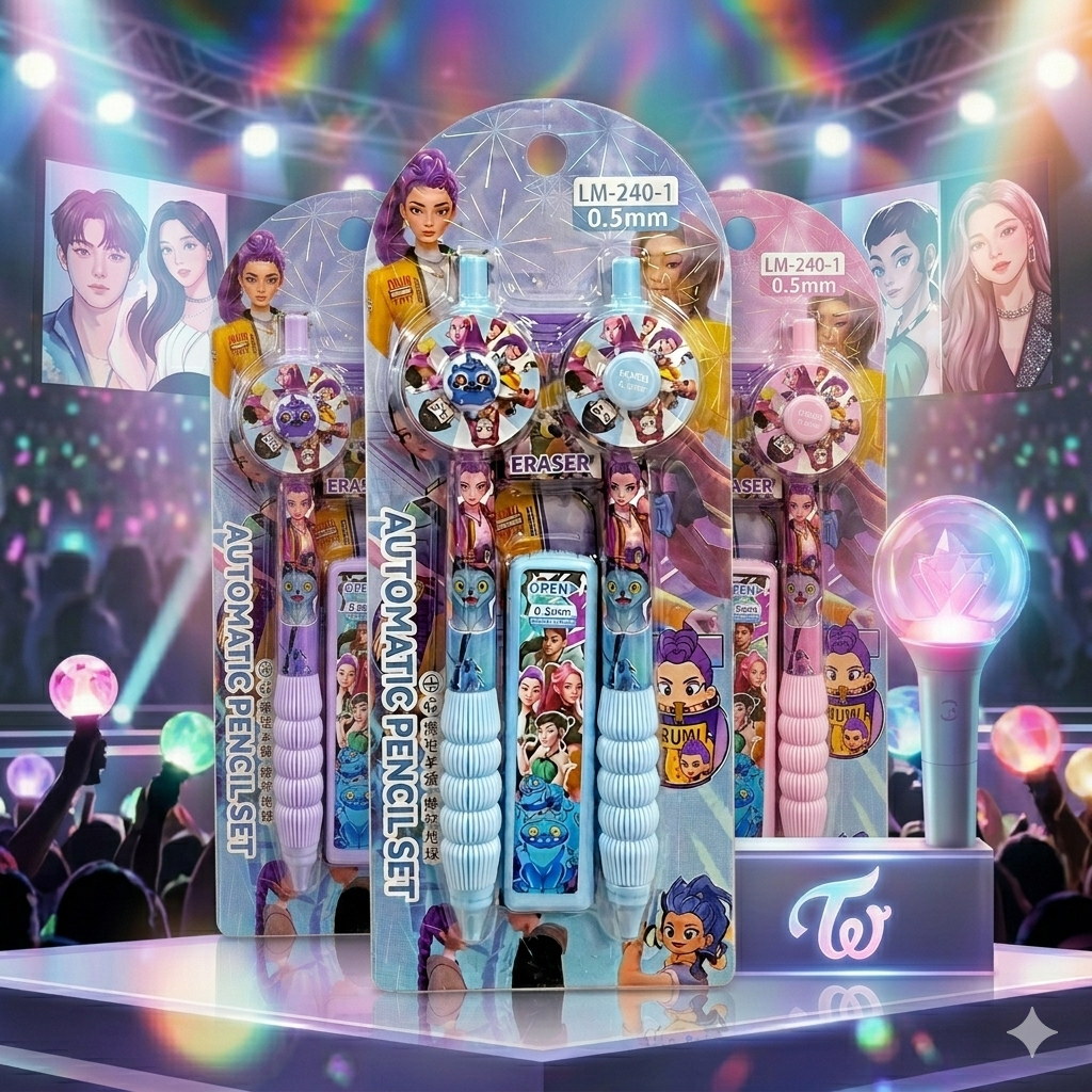 K-Pop - Automatic Pencil Set