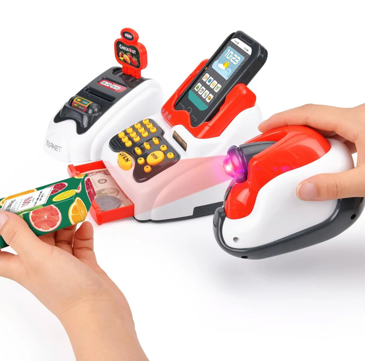 Home Supermarket - Kids Smart Cash Register Toy Set