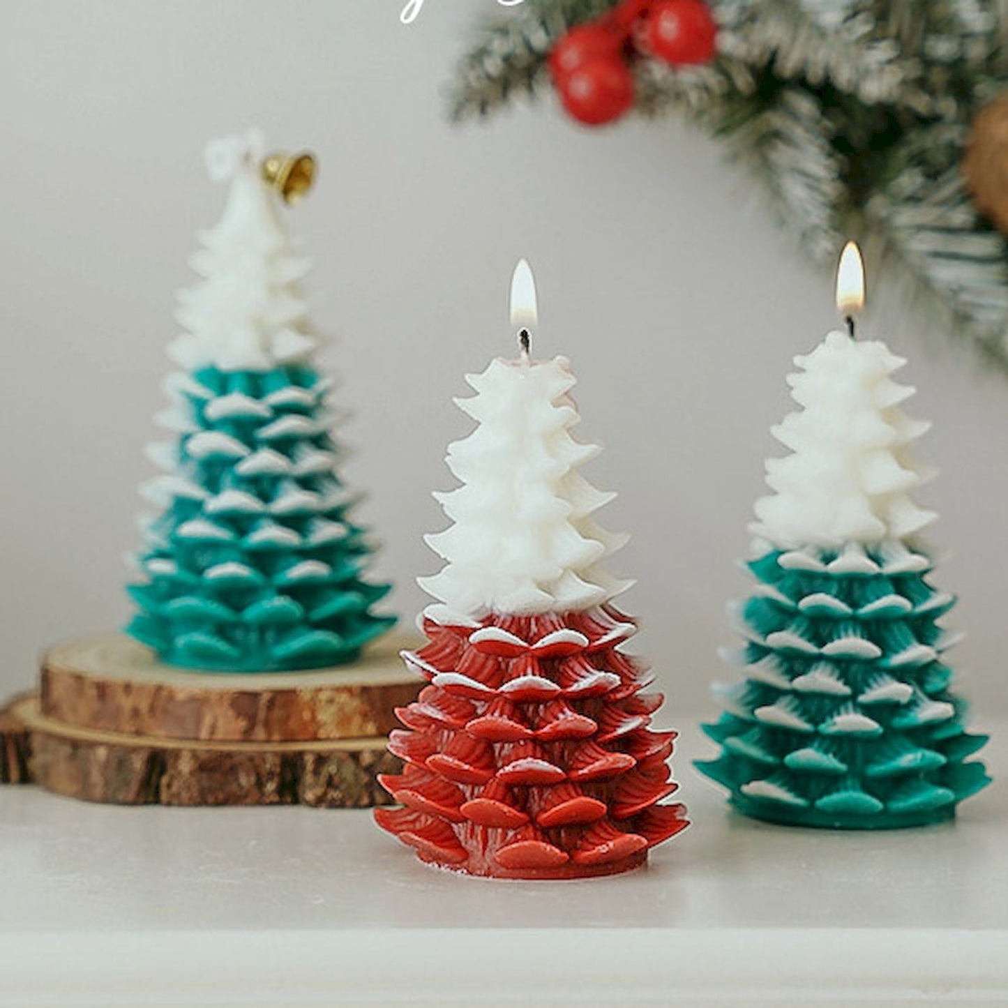 Christmas - 3D Candles