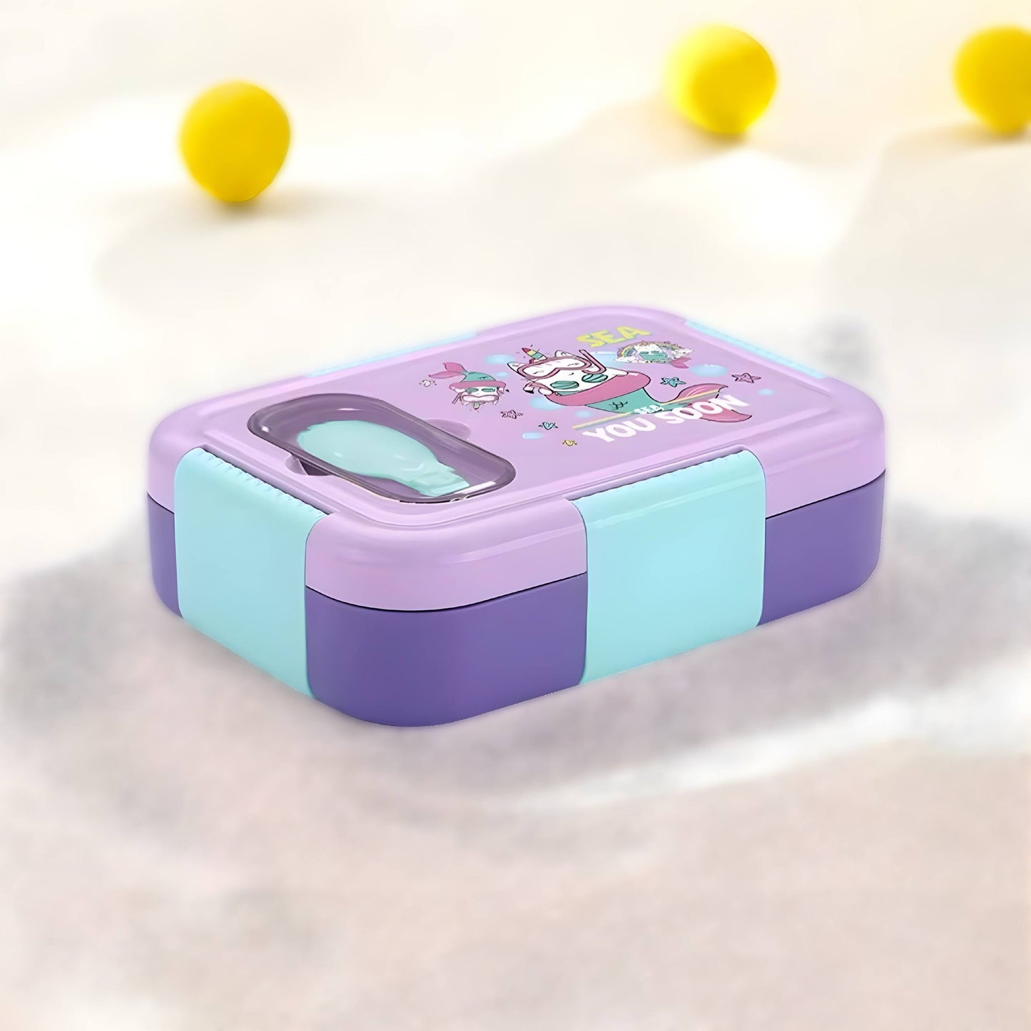 IQIX - 3 Grid Spill Free Lunchbox