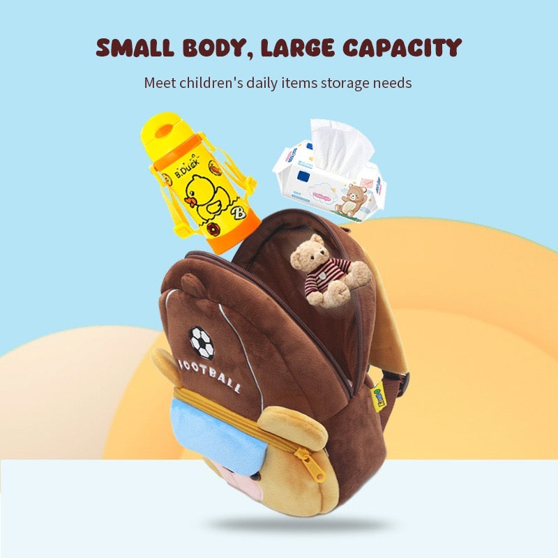 Sporty Animals - Plush Backpacks