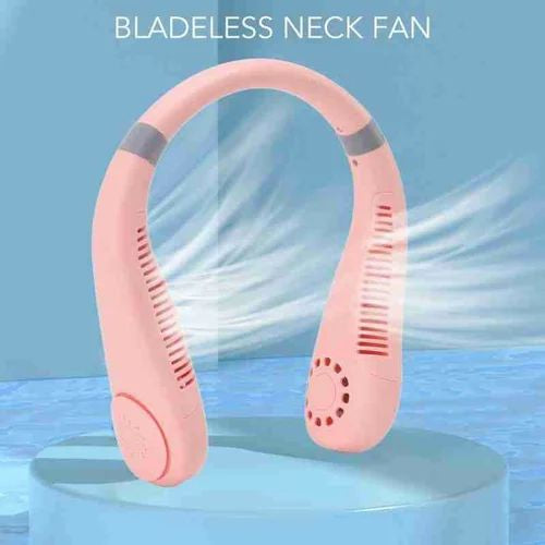 Portable Neck Fan - Rechargeable, 5 Speeds !