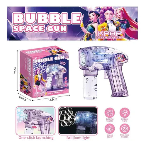 K-Pop - Demon Hunters Bubble Gun | Lights