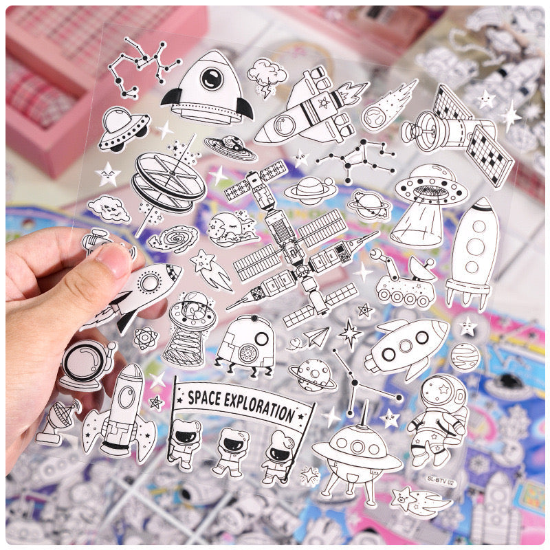 Galaxy Night Glow Stickers