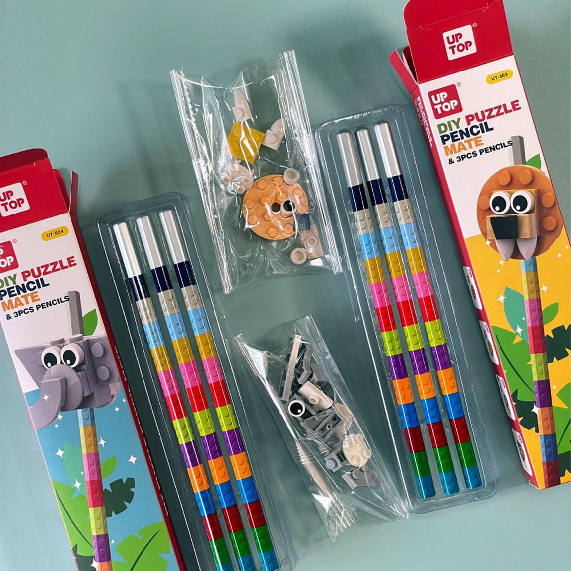 Lego Pencil Set - DIY Creative