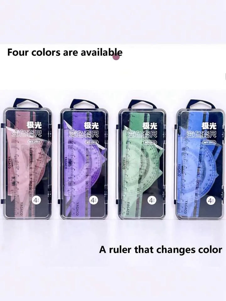 Aurora Colour Changing Rulers - 4pcs – Viaana Kids Store