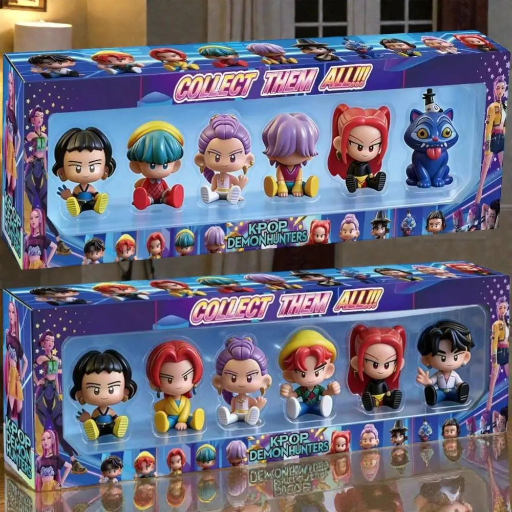 K-Pop | 6pcs Mini Demon Hunters