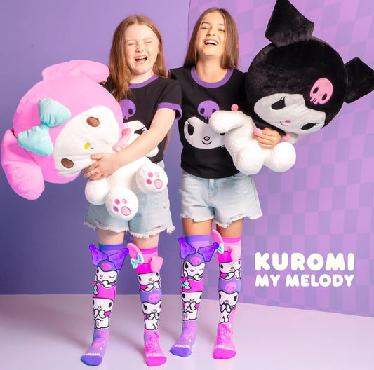 Jioiwa Socks - My Melody-Kuromi