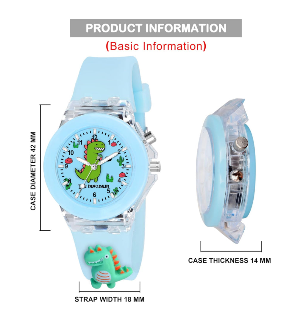 Kids Analog Watches with Lights