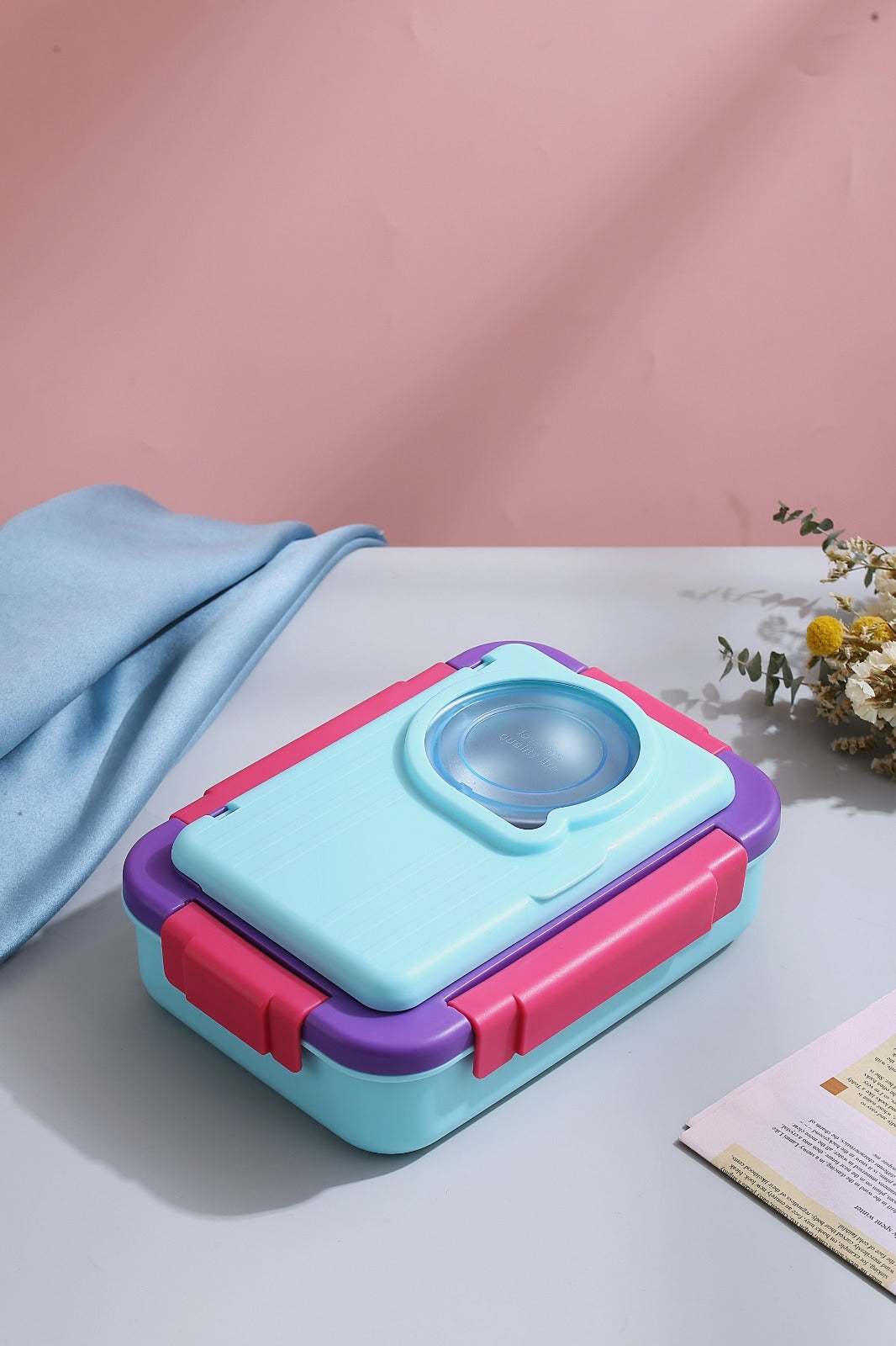 5 Compartments Molly Polly Lunchbox (For Teenagers/Adults)