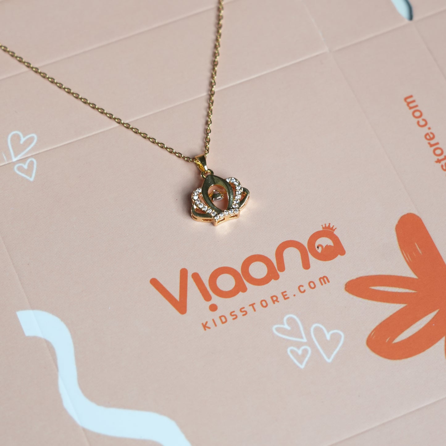 Princess Crown Necklace