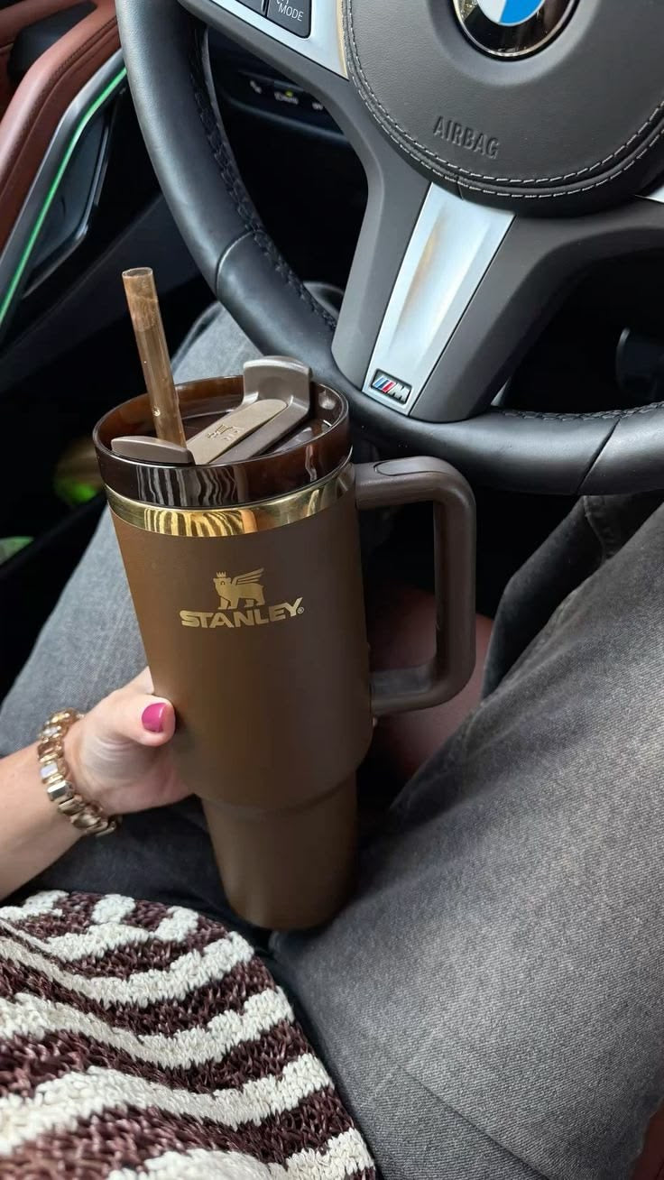 Stanley Chocolate Gold - Quencher® H2.0 FlowState™ Tumbler | 1.18L