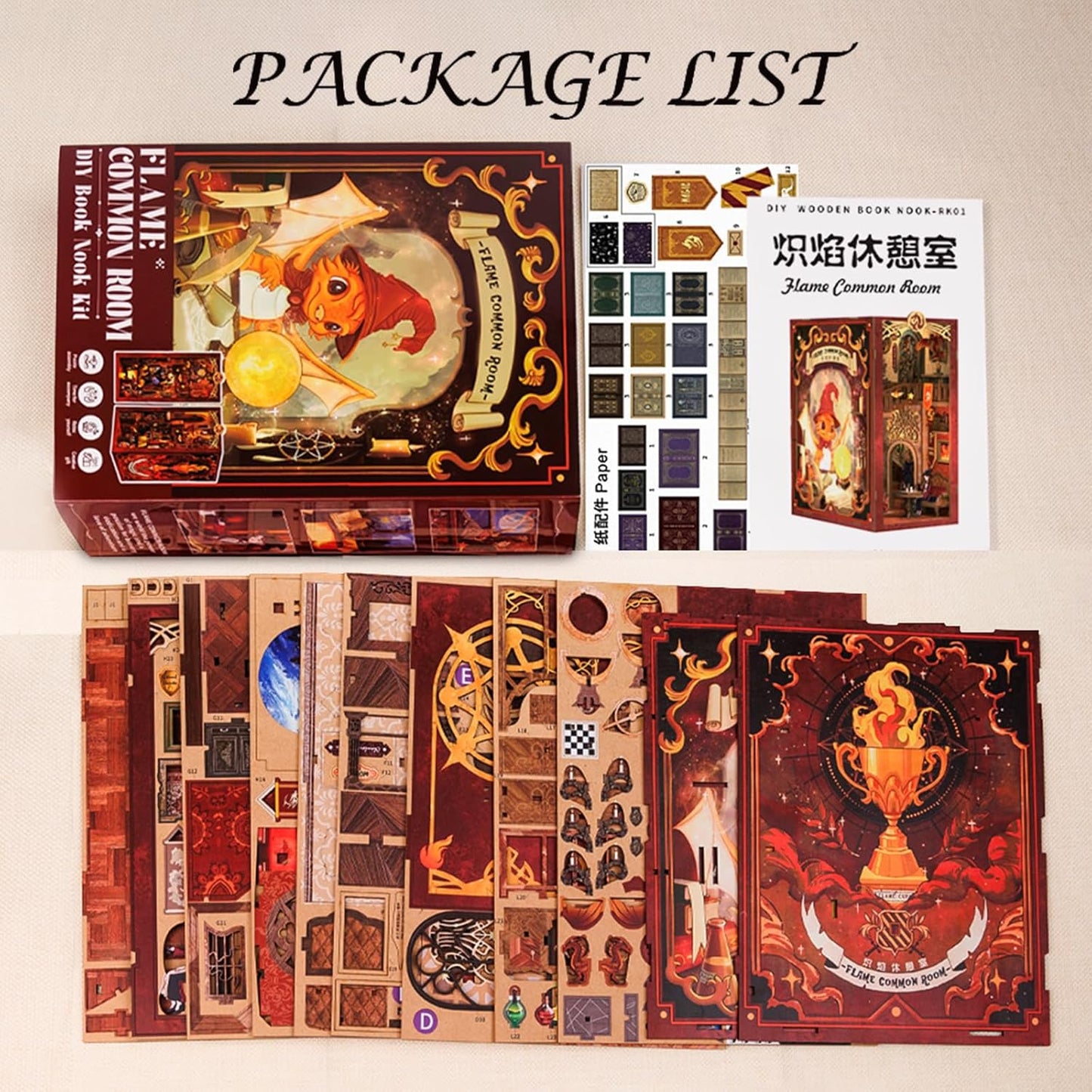 CuteZee - Amazing Common Room | DIY Booknook