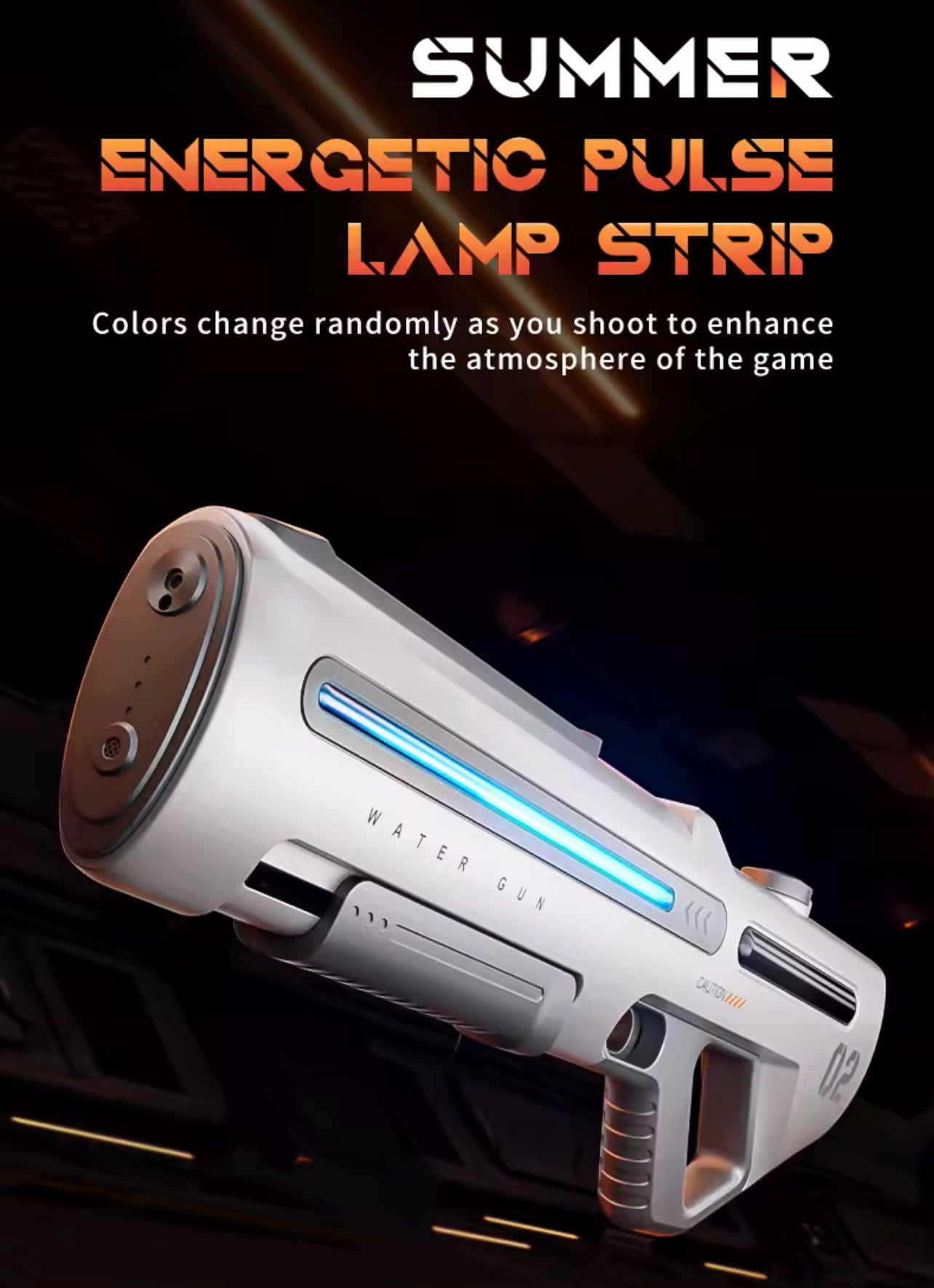 HydroBlaze 62cm - 820CC High Power Automatic Water Gun