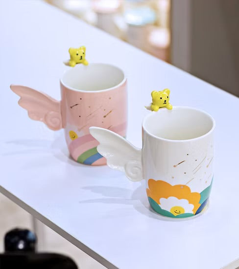 Angel Wings Ceramic Mugs